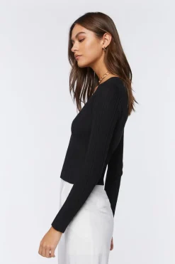 Ribbed Knit Sweater