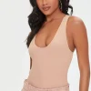 Ribbed Knit Tank Bodysuit