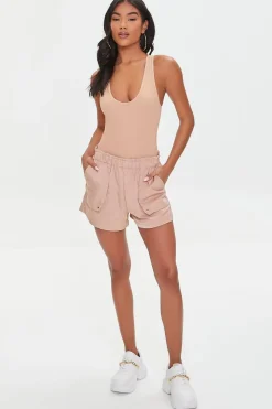 Ribbed Knit Tank Bodysuit