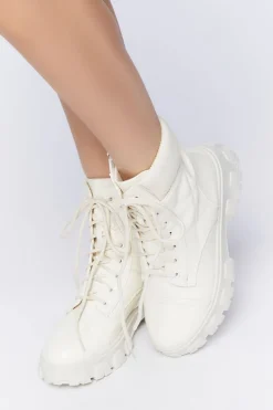 Ribbed Lug-Sole Booties