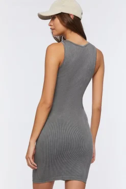 Ribbed Mini Tank Dress