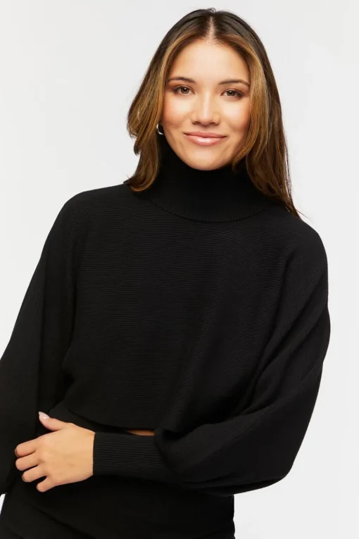 Ribbed Sweater & Mini Skirt Set