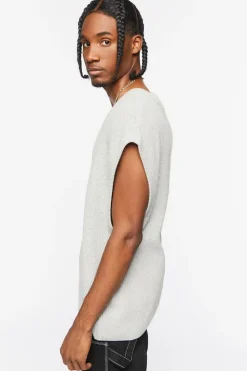 Ribbed Sweater Vest