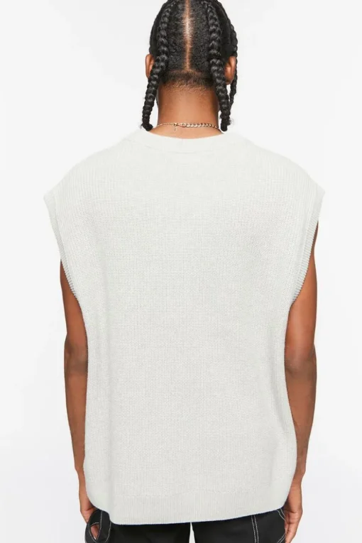 Ribbed Sweater Vest