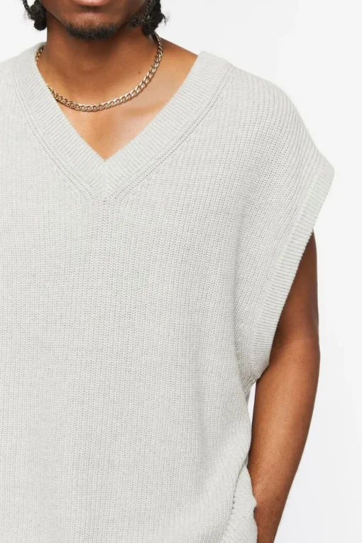 Ribbed Sweater Vest