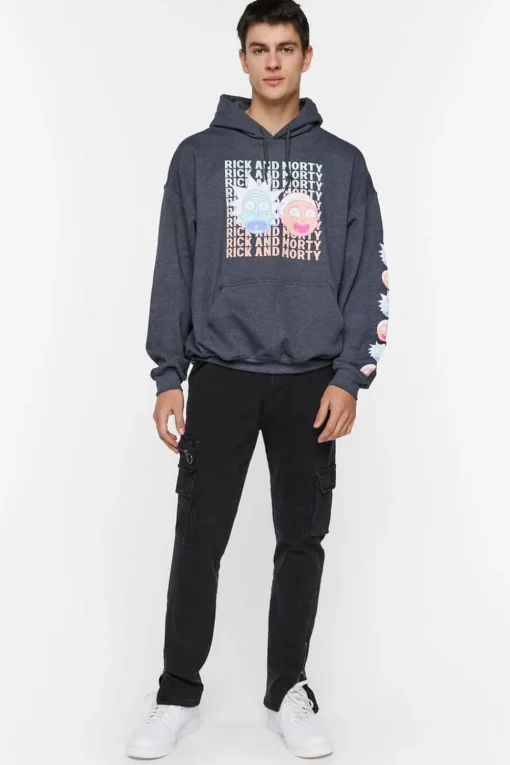 Rick & Morty Graphic Hoodie