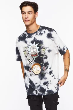 Rick & Morty Tie-Dye Graphic Tee
