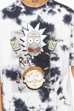 Rick & Morty Tie-Dye Graphic Tee