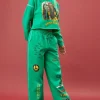 Ron Bass Embroidered Sweatpants
