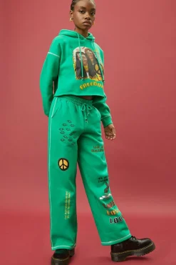 Ron Bass Embroidered Sweatpants