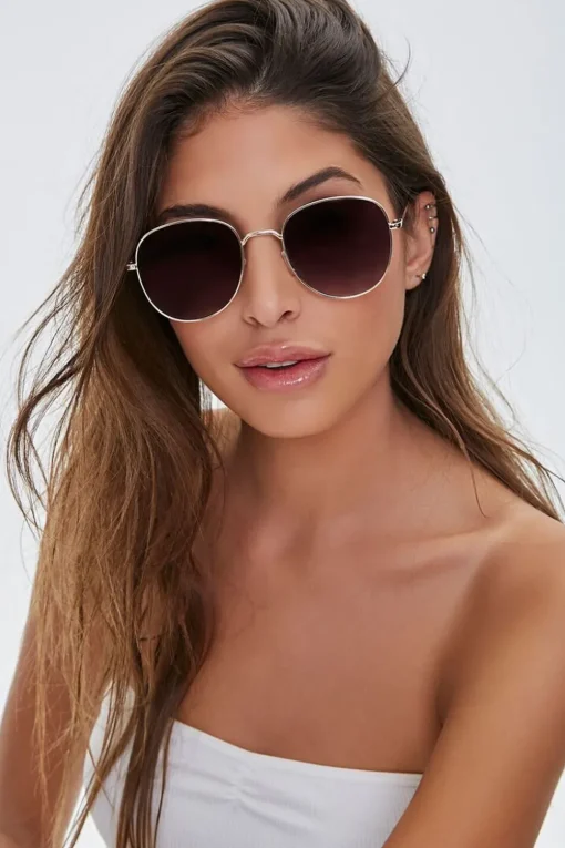 Round Gradient Sunglasses
