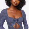 Ruched Cutout Bodysuit