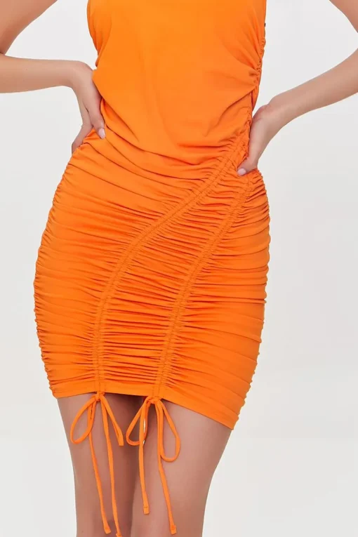 Ruched Mini Dress