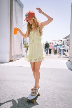 Ruffled Cami Mini Dress