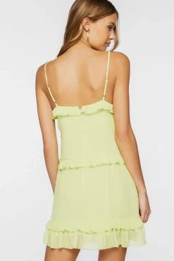 Ruffled Cami Mini Dress