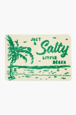 Salty Little Beach Bath Mat