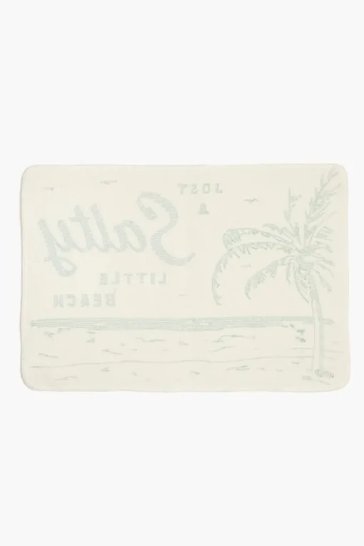 Salty Little Beach Bath Mat