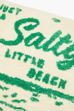 Salty Little Beach Bath Mat