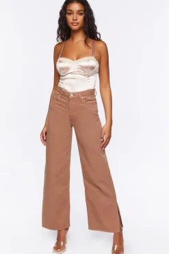 Satin Bustier Bodysuit