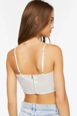 Satin Cowl Neck Cami