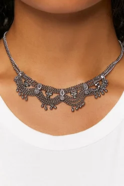 Scalloped Chain Necklace