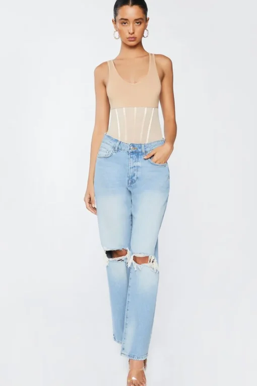 Scoop Colorblock Bodysuit