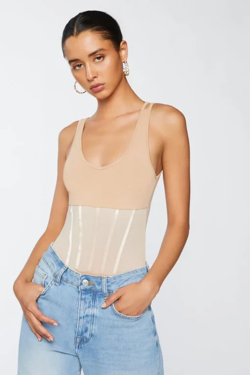 Scoop Colorblock Bodysuit