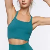 Seamless Caged-Back Sports Bra