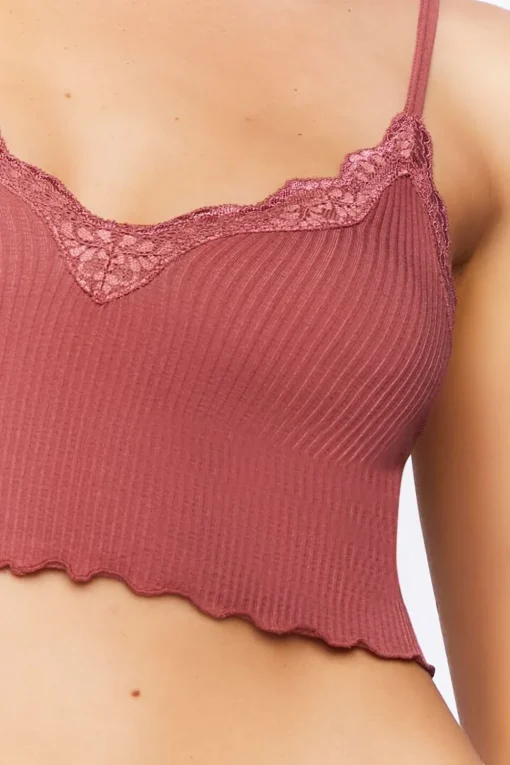 Seamless Floral Lace Bralette