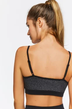 Seamless Glitter Sports Bra