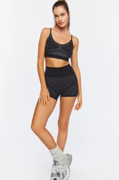 Seamless Glitter Sports Bra