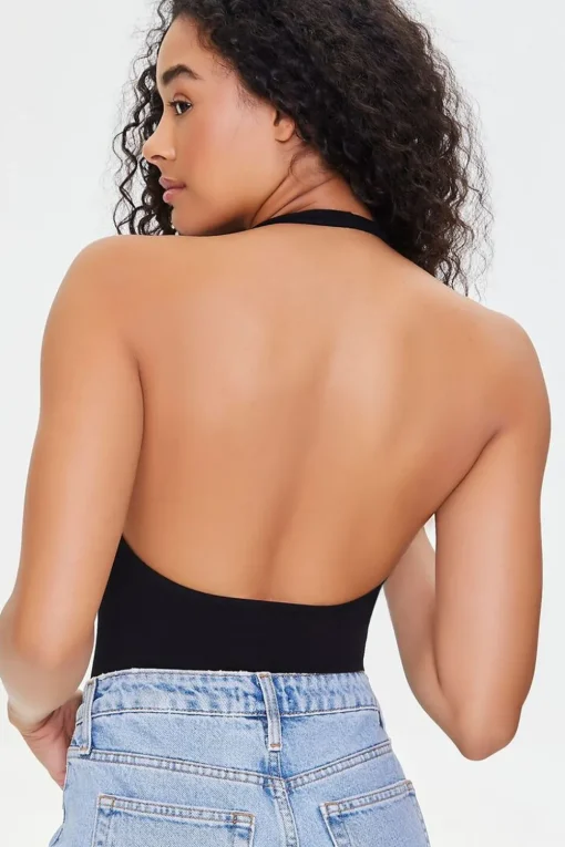 Seamless Halter Bodysuit