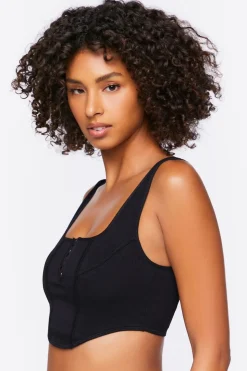 Seamless Hook-And-Eye Bralette