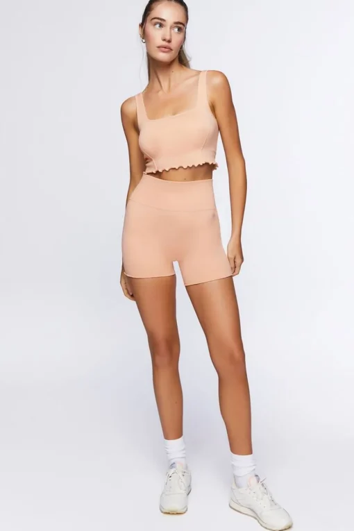Seamless Longline Sports Bra