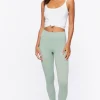 Seamless Mid-Rise Leggings