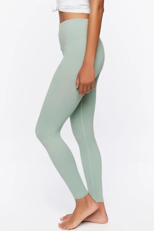 Seamless Mid-Rise Leggings