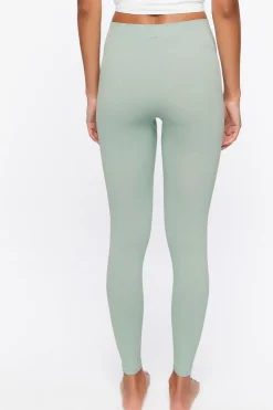 Seamless Mid-Rise Leggings