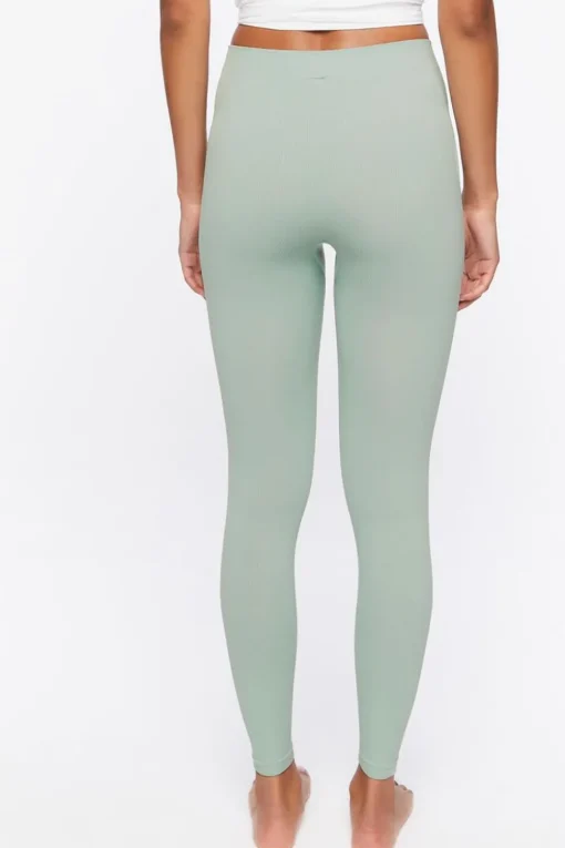 Seamless Mid-Rise Leggings