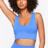 Seamless Plunging Longline Sports Bra