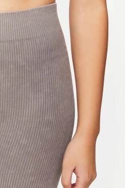 Seamless Ribbed Biker Shorts