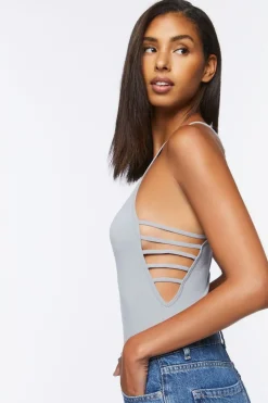 Seamless Ribbed Lingerie Bodysuit