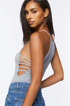 Seamless Ribbed Lingerie Bodysuit