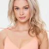 Seamless Ribbed Self-Tie Bikini Top