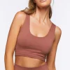 Seamless Ribbed Sports Bra