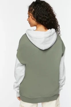 Seattle Colorblock Fleece Hoodie