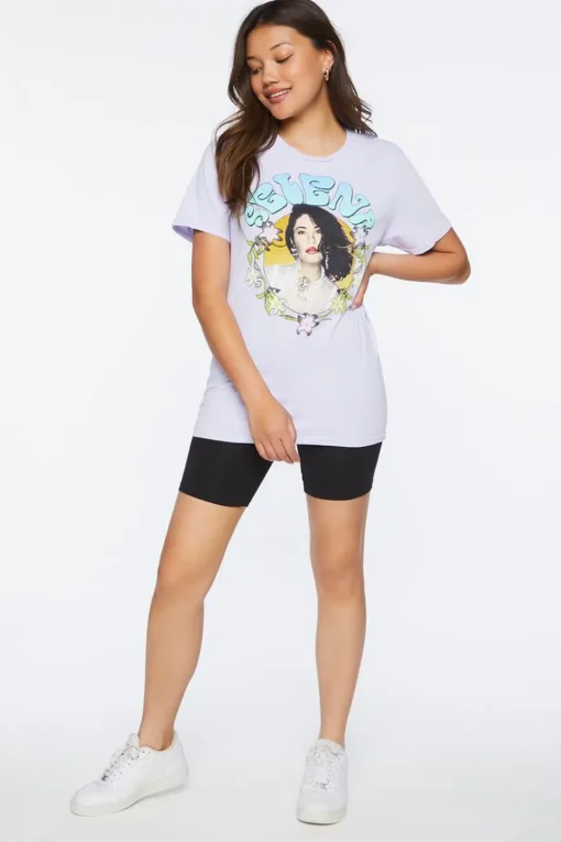 Selena Graphic Crew Neck Tee