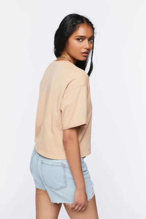 Selena Graphic Cropped Tee