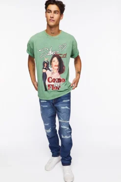 Selena Oil Wash Graphic Tee