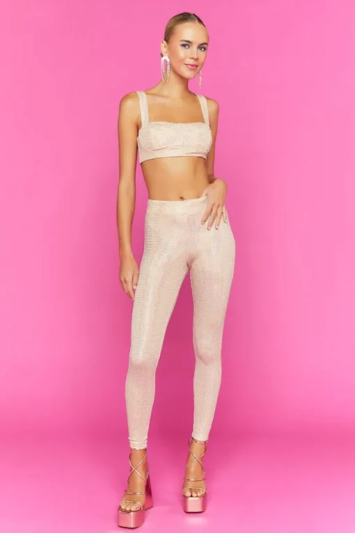 Sequin Bustier Bralette