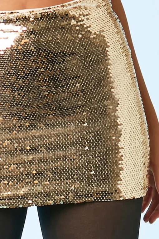 Sequin Micro Mini Skirt